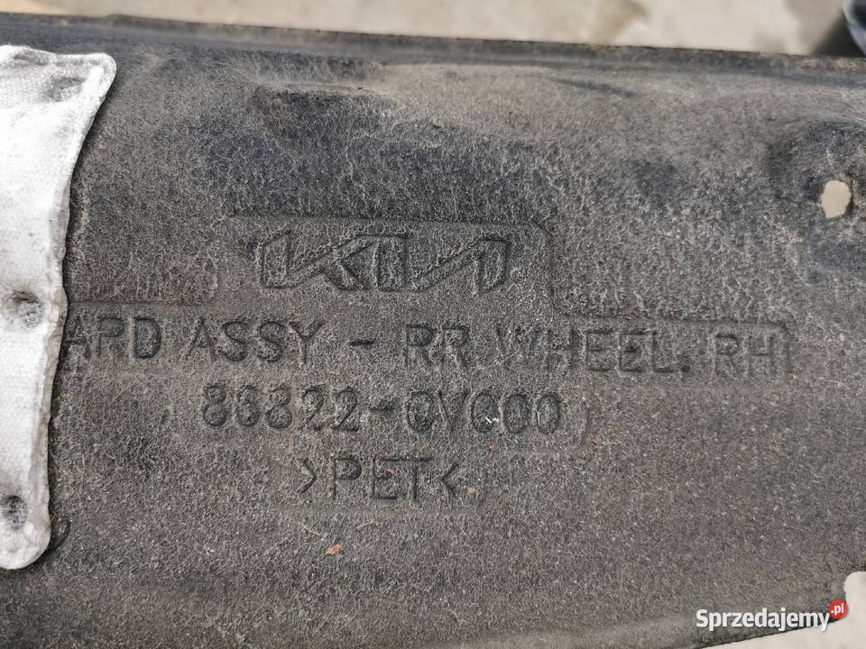 Nadkole tył tylne prawe rh kia ev6 21 86822CV000 Sieraków