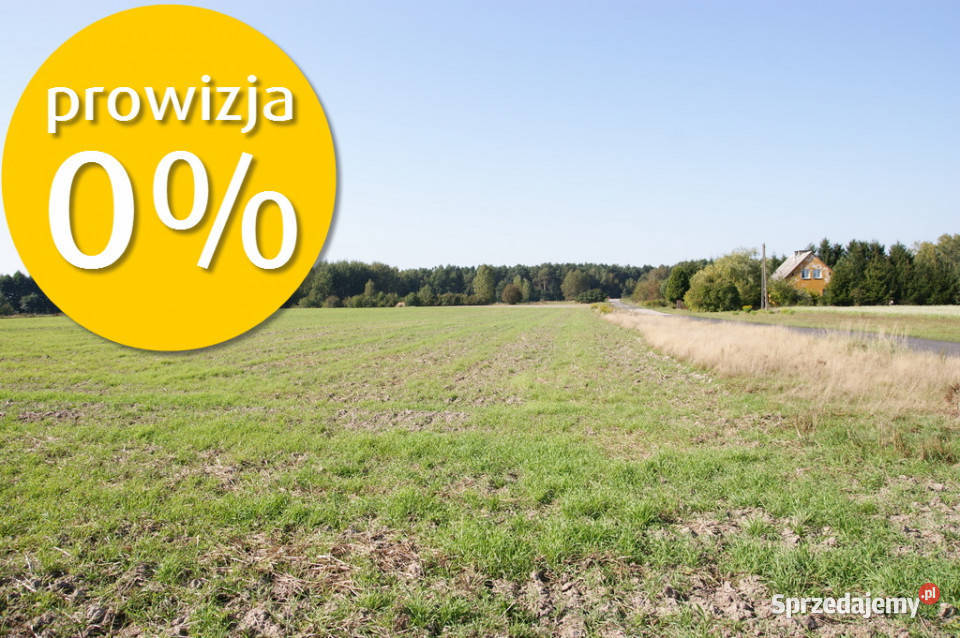 Duża działka jeziorem Krasne pod inwestycję