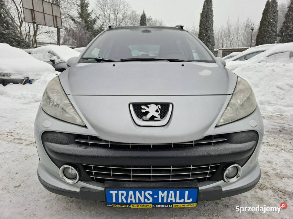 Peugeot 207 SW Oryginalna Wersja OUTDOOR Skóra światła do jazdy dziennej lubelskie