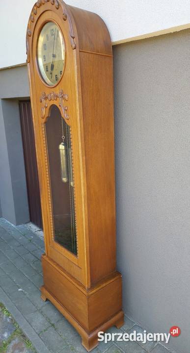 86 Stary zegar podłogowy baba Kienzle art deco Tczew