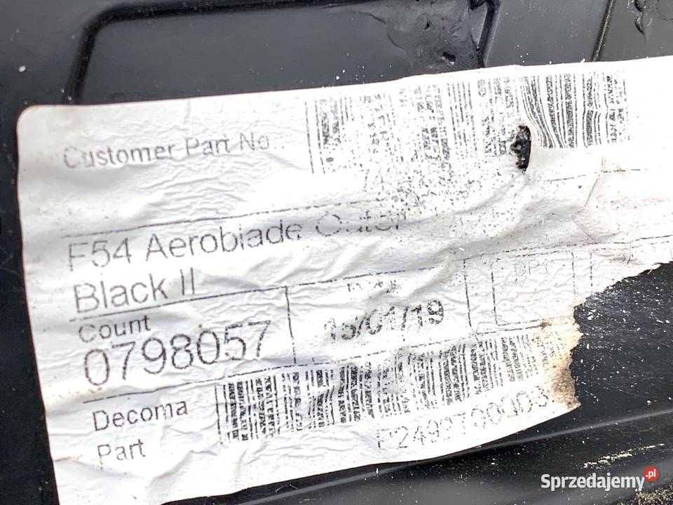 SPOILER LOTKA MINI CLUBMAN F54 Kombi Starlight