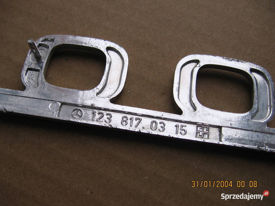 MERCEDES 200 D stary napis emblemat auto klasyk Emblematy Przemyśl
