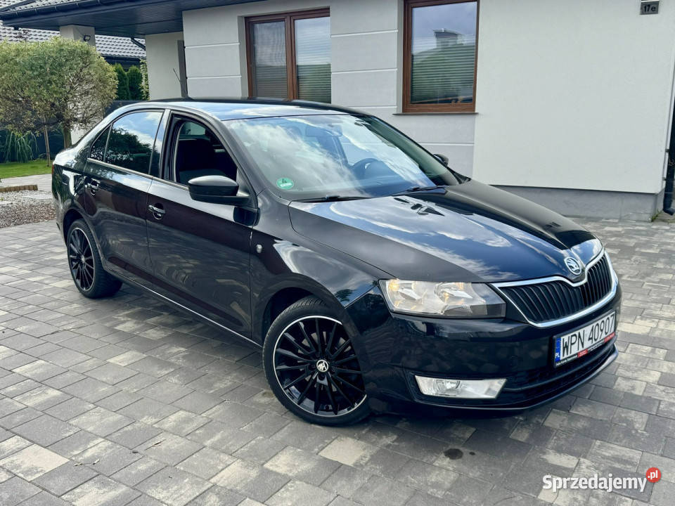 koda RAPID Rapid Prywatne Auto Bez Wkładów czujnik deszczu Motoryzacja Szerominek