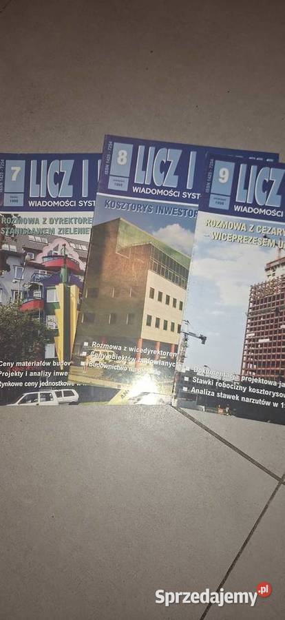 Komplet LICZ I BUDUJ pełny rocznik 1998 polska Antyki, Sztuka, Kolekcje Łęczyca