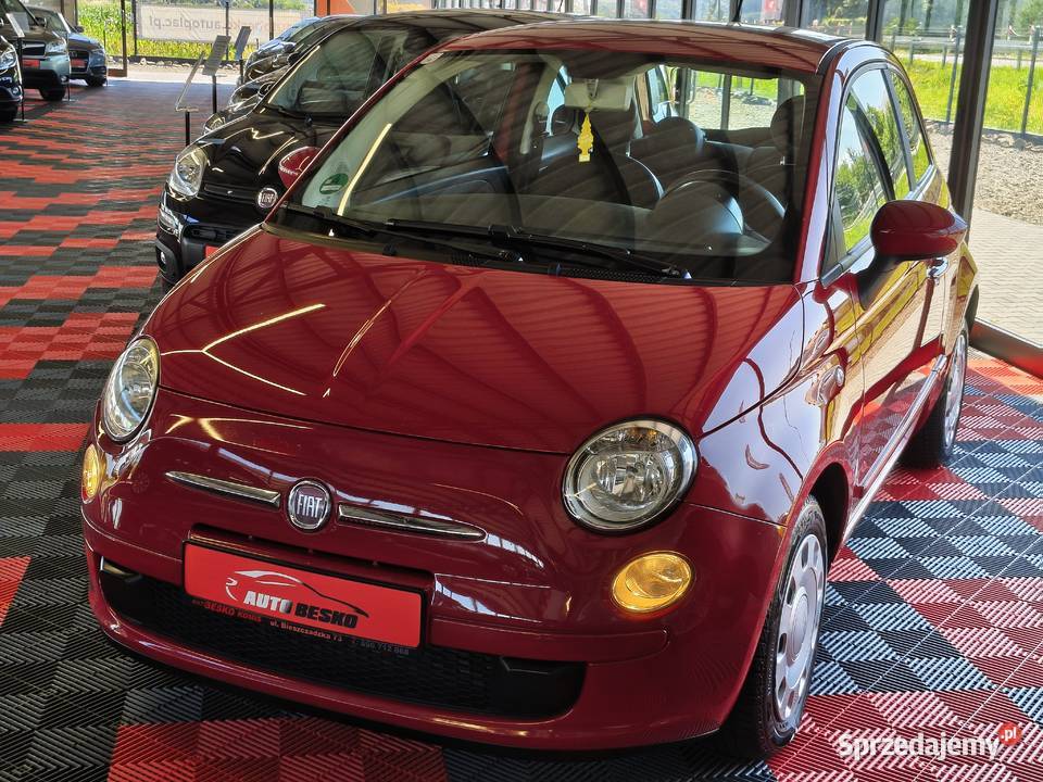 Fiat 500 AUOMAT Jedyne 96000 Benzyna 4CYLINDRY centralny zamek