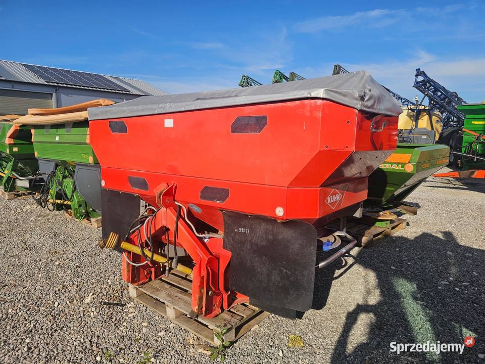 Rozsiewacz nawozu KUHN AXIS 401 Waga Komputer