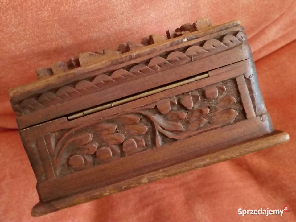 Drewniana szkatulka Puławy