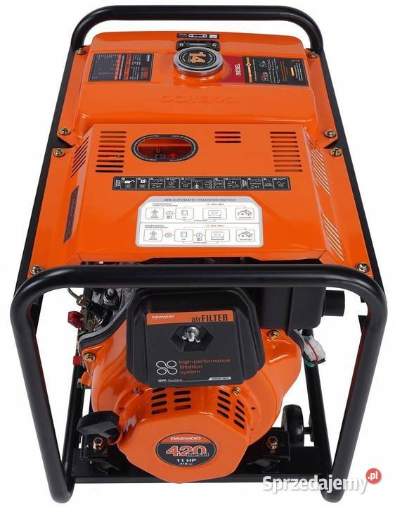 DAEWOO DDAE 6000XE DIESEL AGREGAT GENERATOR wielkopolskie Opalenica