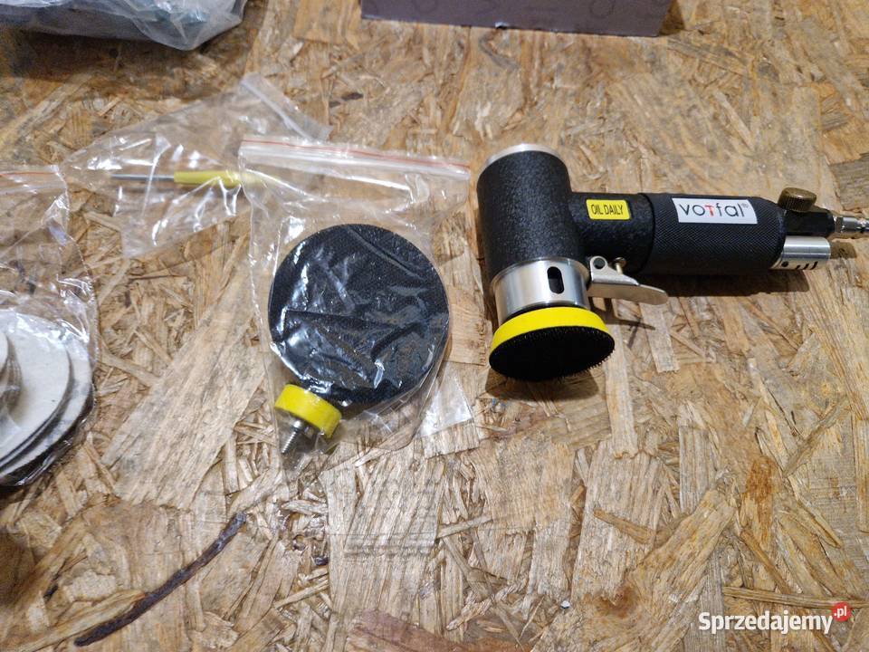 SZLIFIERKA MIMOŚRODOWA PNEUMATYCZNA POLERSKA