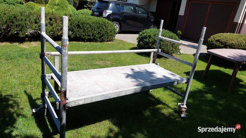 Rusztowanie aluminiowe jezdne firmy Layher mazowieckie Maków Mazowiecki