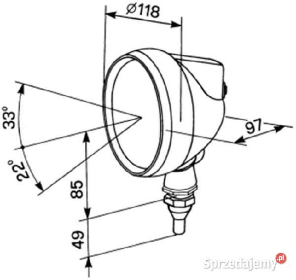 Reflektor roboczy H3 Cobo 05155000 małopolskie sprzedam