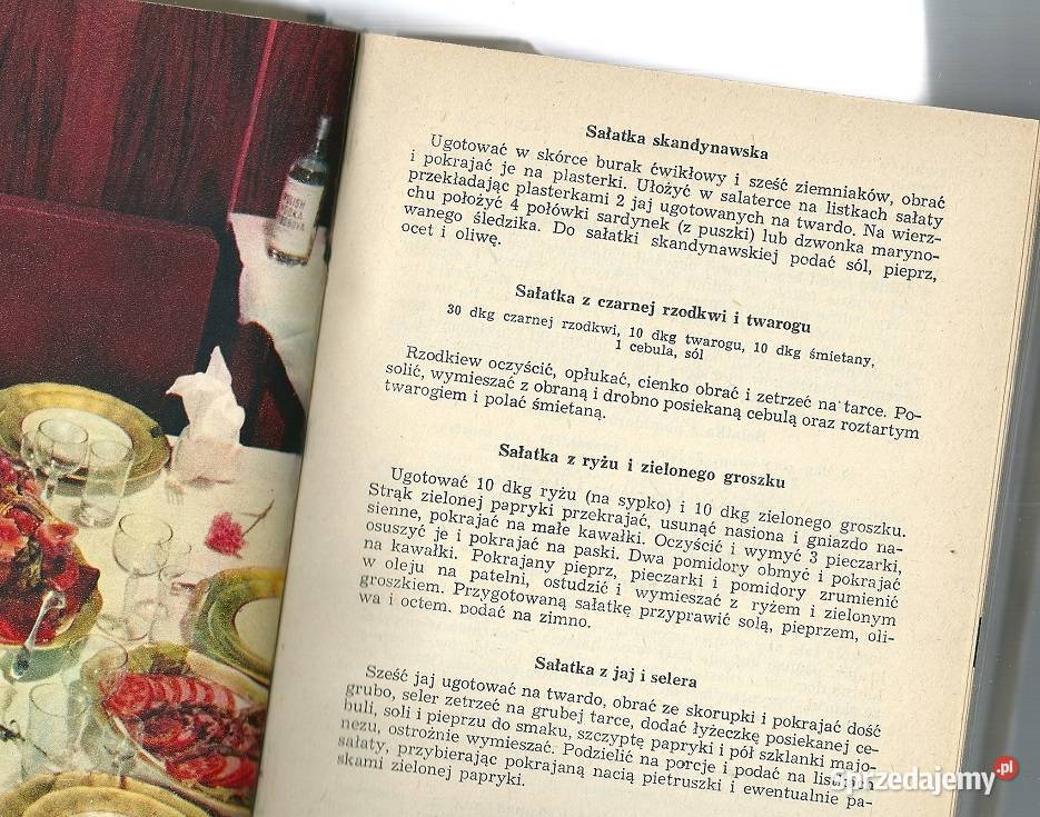 Kuchnia warszawska 1961 kuchnia potrawy dania Łódź sprzedam