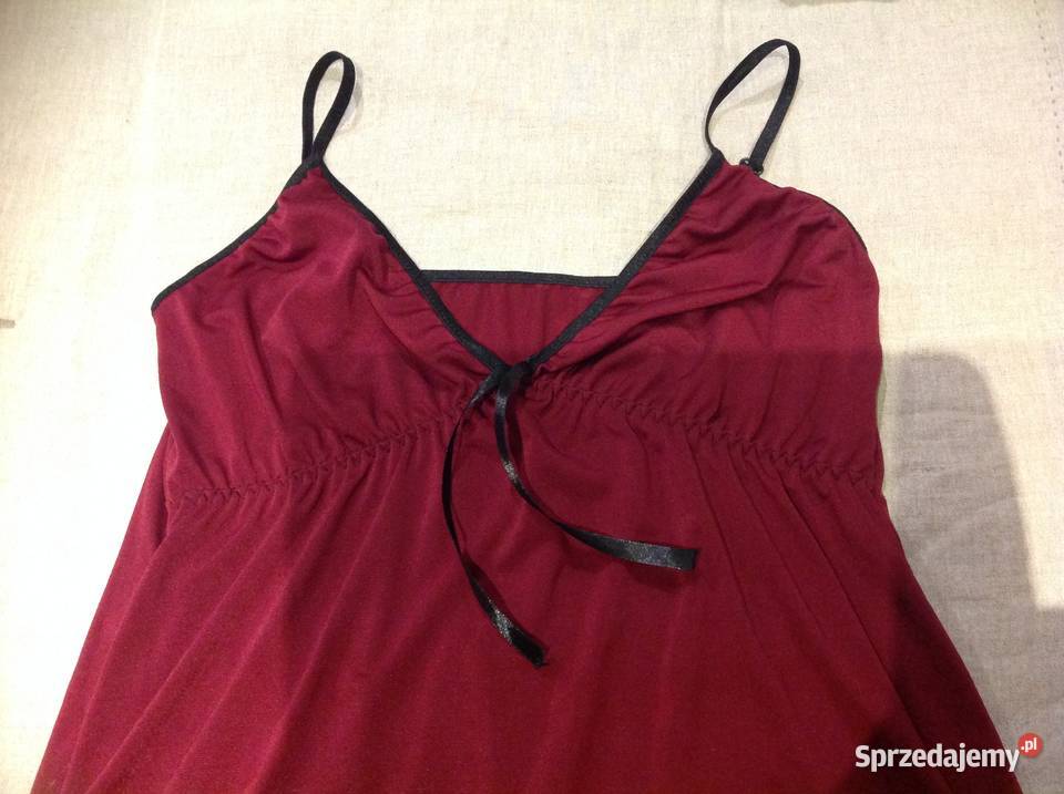 Kpl Majtki z Haleczką S bordowy Nowy Rozmiar S Nowa Sól