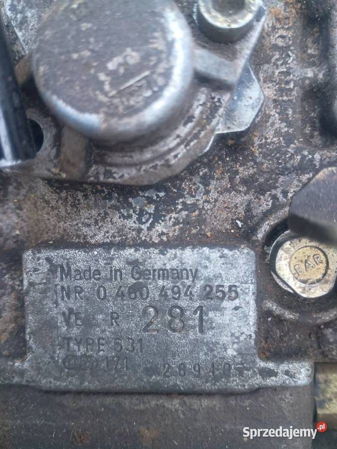 Pompa wtryskowa Bosch 21 Pompy wtryskowe wielkopolskie Czarnków sprzedam