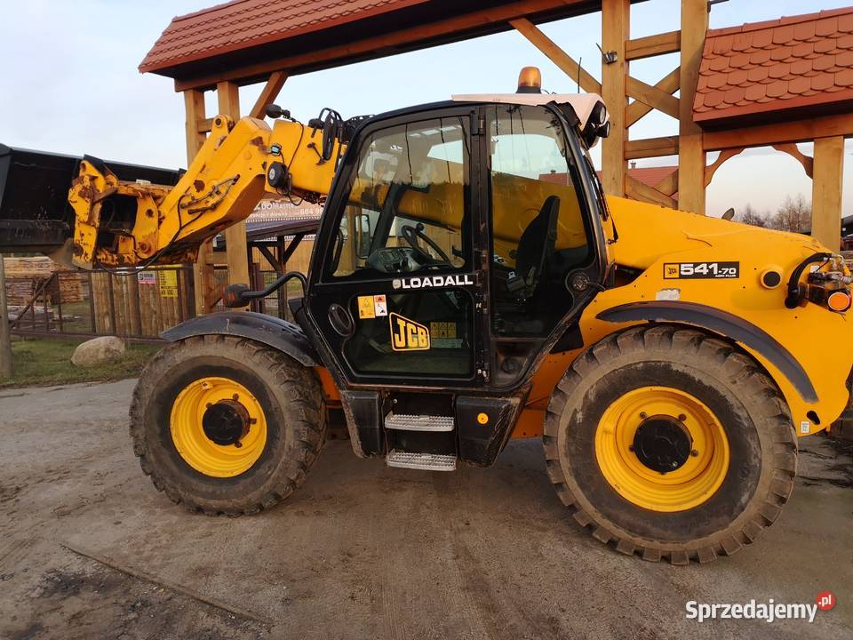 JCB 541 Ładowarka teleskopowa oryg BDB stan,BRUTTO (manitou JCB ŁADOWARKA TELESKOPOWA 541 70 TURBO 7 M 4.1 T Opinie i