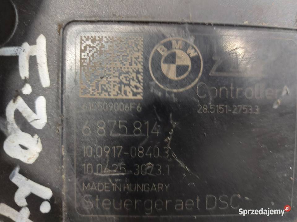 BMW F20 F22 F30 Pompa sterownik ABS 6875814