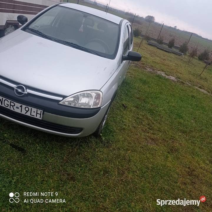 opel corsa 5 drzwi Rok produkcji 2003 mazowieckie Kozienice