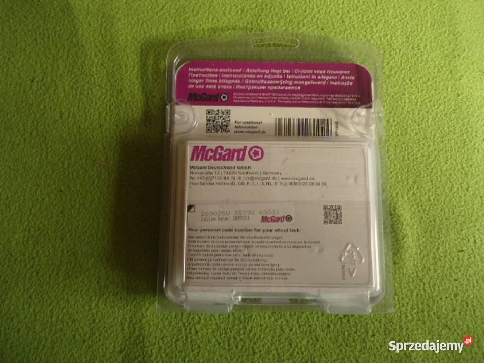 Zabezpieczenia do kół 12x125 PeugeotOpel 26002 Jaworzno