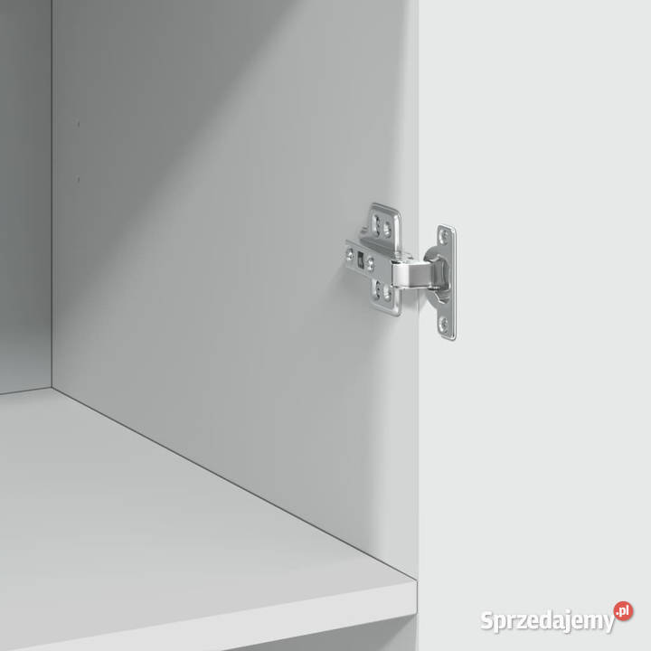 Wysoka szafka biała 70x425x185 materiał Warszawa