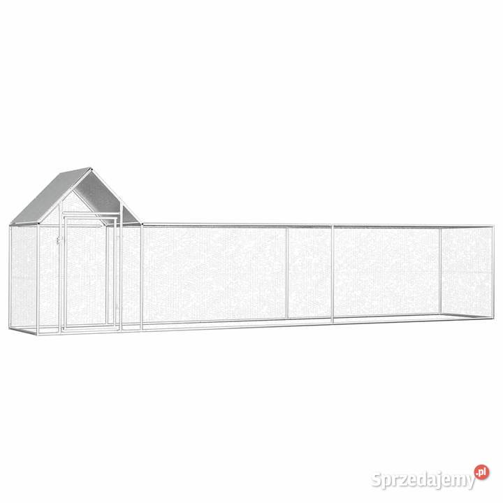 vidaXL Woliera kur 5 x 1 x 15 mSKU144555 Warszawa sprzedam