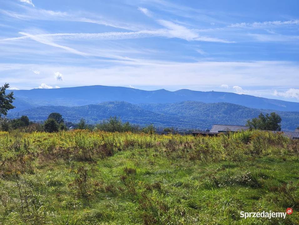Działka z widokiem na Karkonosze TOP budowlana budowlana Wojcieszyce