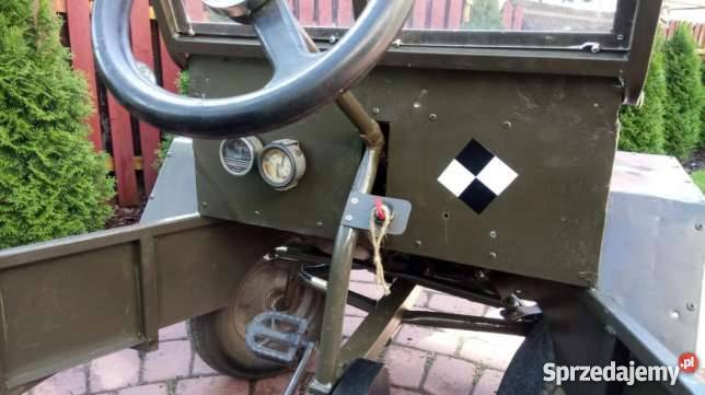 MINI JEEP WILLYS Wojskowy Gokart JEDYNY TAKI Bartoszyce