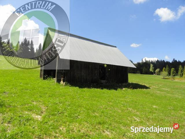 Działka 8400m2 Ochotnica Dolna utwardzona