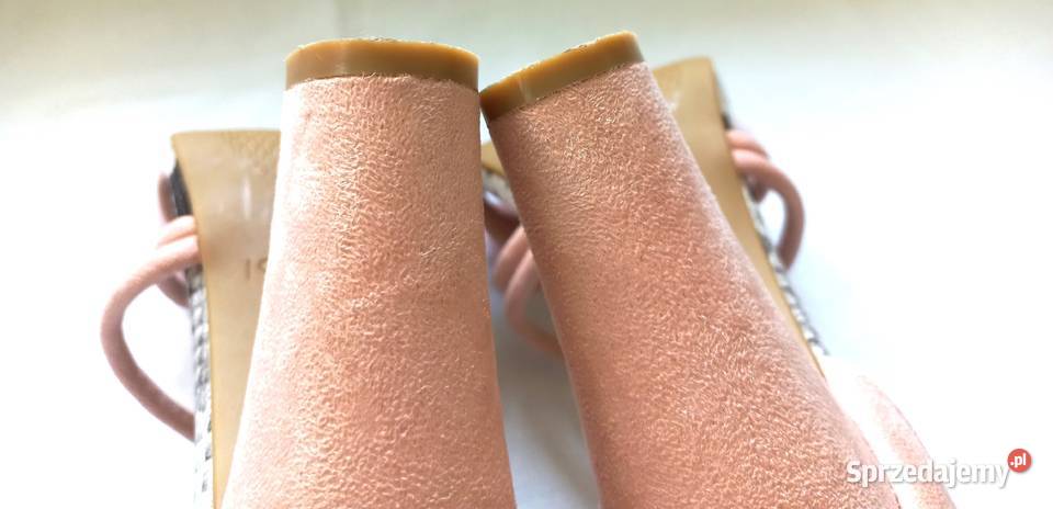 SANDAŁY różowe OBCAS r 38 DeeZee stan 24.8cm Białystok