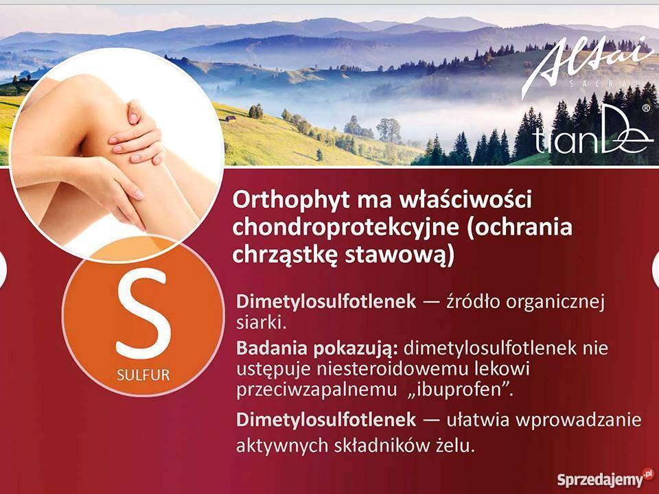 Żel do masażu ciała Orthophyt TianDe zachodniopomorskie