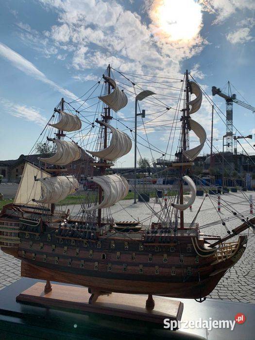 Drewniana Replika statku żaglowca France II Pozostałe Szczecin