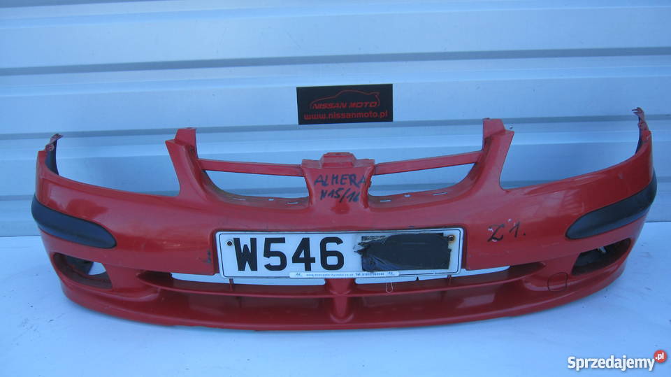 ZDERZAK PRZEDNI NISSAN ALMERA N16 Nowy Tomyśl sprzedam