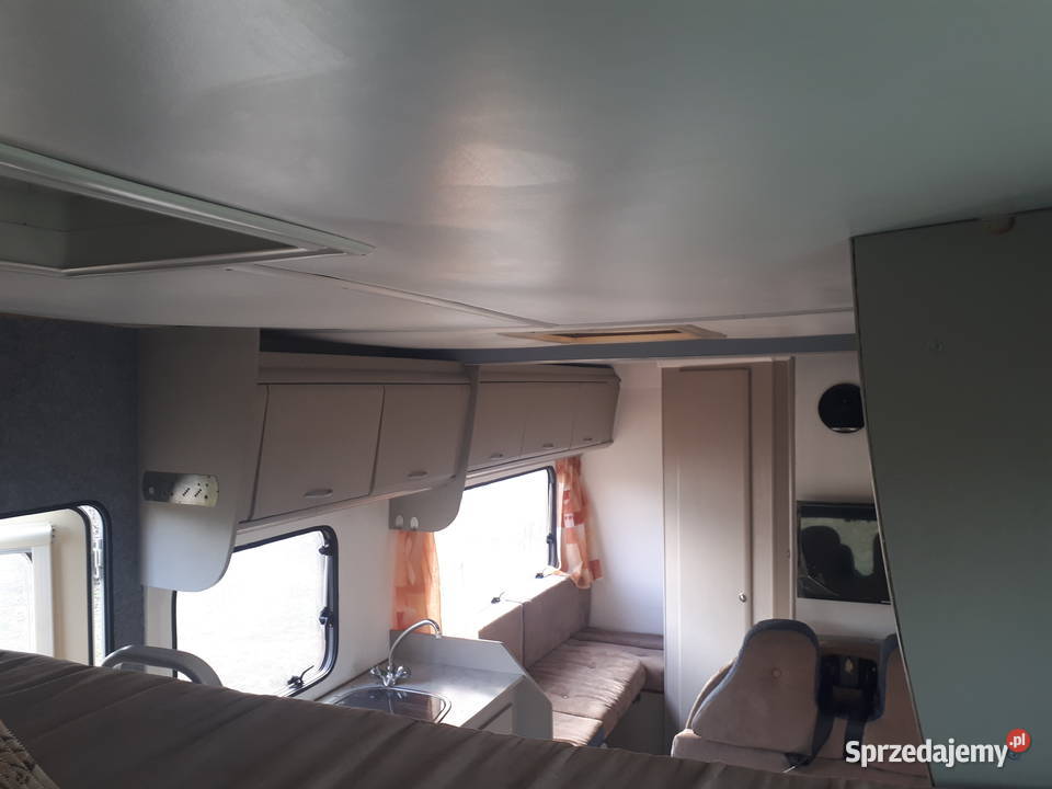 Kamper Ducato 2001 6 Osób Solar TV Techniczne Fiat mazowieckie Warszawa