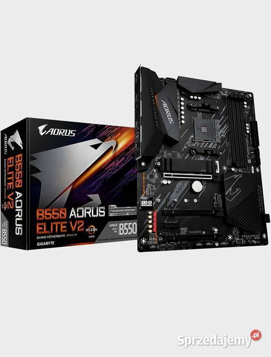 Plyta Główna Aorus B550 Elite V2 Nowa Inny sprzedam