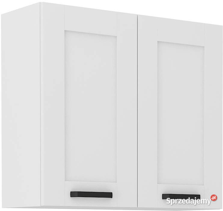 Zestaw mebli kuchennych 260 biały mat z frezem 260cm Katowice