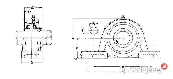 Zespół łożyskowy UCPX UCPX10SKF
