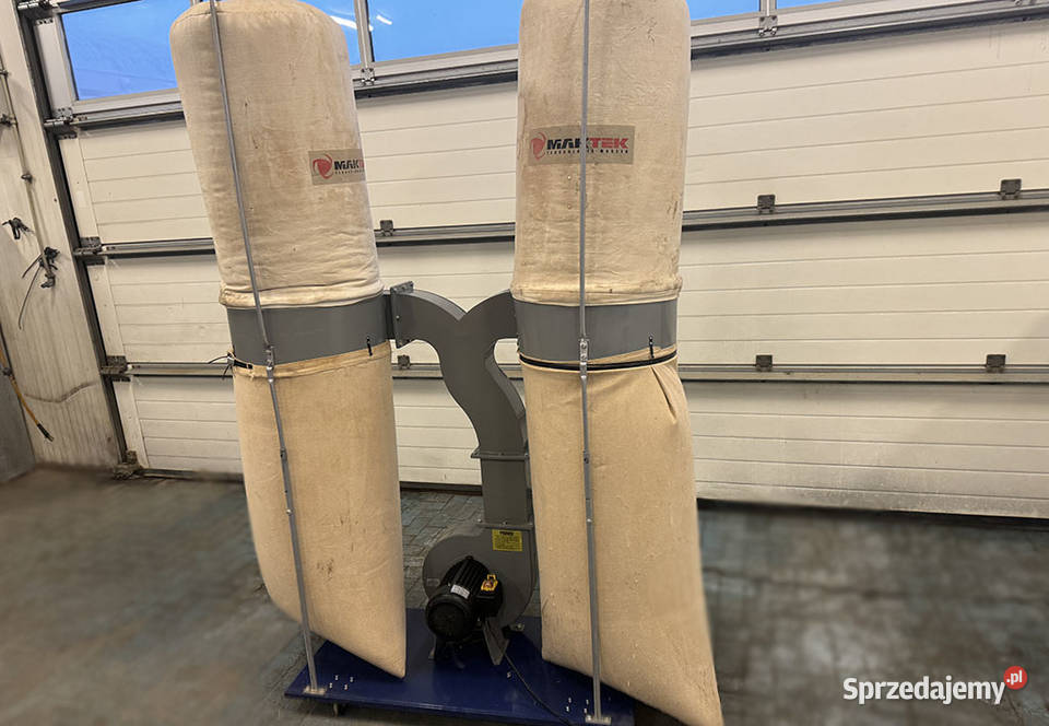 Odciąg trocin dwuworkowy Maktek Sierakowska Huta