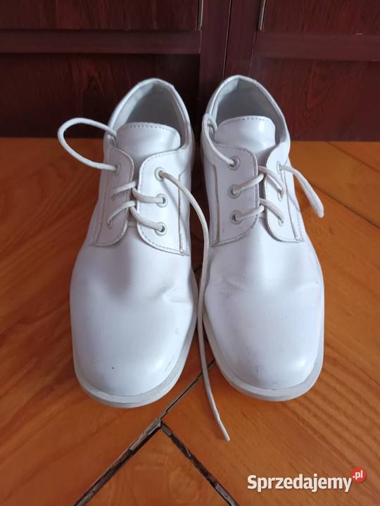 Buty komunijne chłopięce białe 32 polska firma Rzeszów