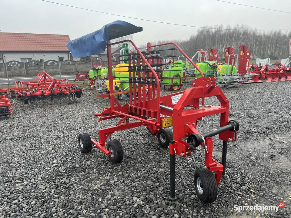Zgrabiarka karuzelowa 35m42m METALTECHNIK Zgrabiarki i przetrząsacze Płoty sprzedam