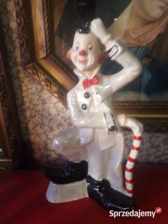 Porcelanowa figurka Klauna Dekoracje i ozdoby Warszawa