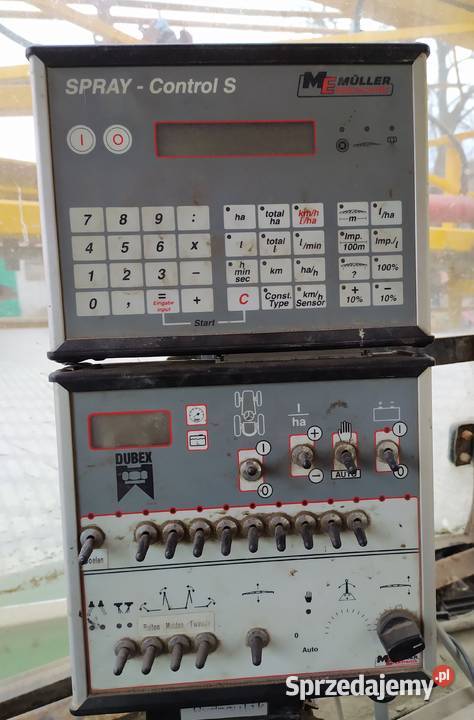 Opryskiwacz Zawieszany Dubex D8 27m 1200l Koło