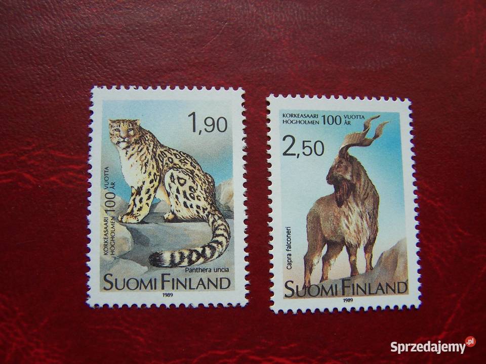 Finlandia 1989 MNH Mi 108788 Fauna Zwierzęta śląskie Tychy