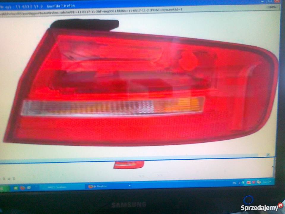 LAMPA TYLNA LEPR SDN DO AUDI A4 1111 ZEWNĘTRZNA