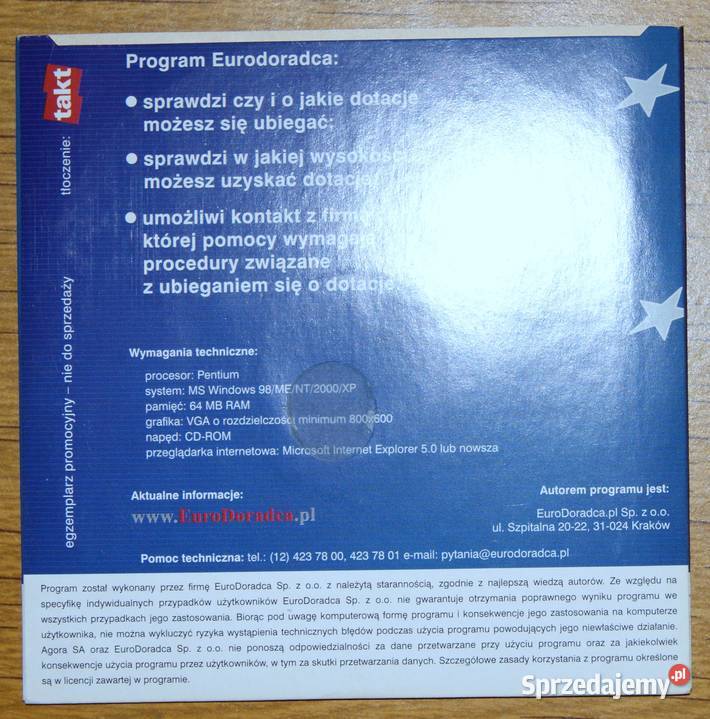 Eurodoradca środki pomocowe firm Parczew