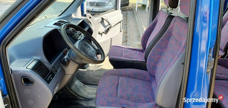 Mercedes Vito 23 TD 110 6 Osobowy Bez korozji niebieski Vito Chodzież sprzedam