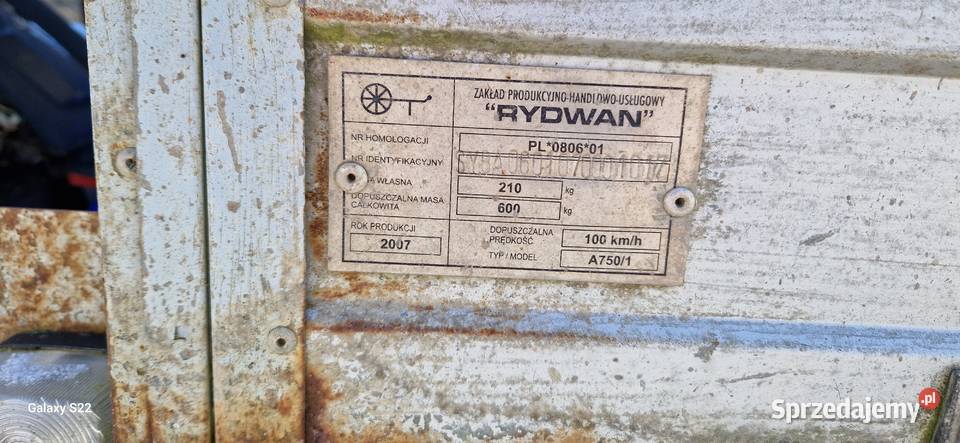 Przyczepka Biała Podlaska