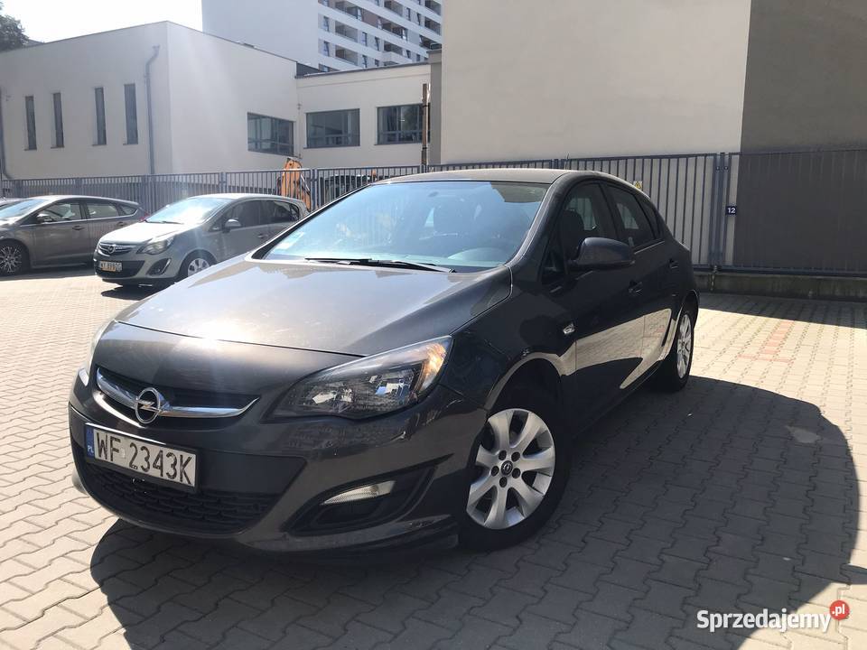 Sprzedam Opel Astra turbo 14 benzyna 214 Grafit klimatyzacja Astra Warszawa