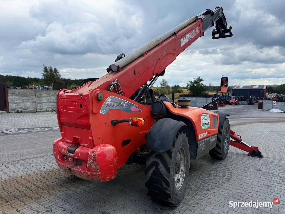 ładowarka teleskopowa MANITOU MT1440 2011r tak Pozostałe łódzkie Działoszyn