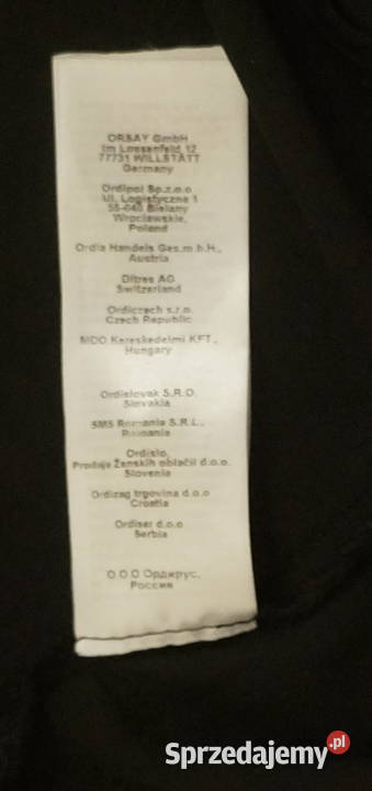 Sukienka z asymetrycznym dołem firmy ORSAY ze Warszawa sprzedam