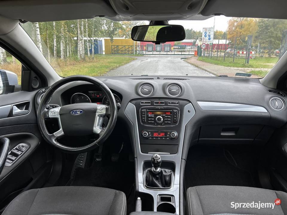 Ford Mondeo 20 TDci 2013r Salon Euro 5 FV 23 srebrny mazowieckie Osowiec