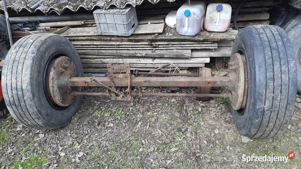 Oś do przyczepy D 47 D45 oś i koła 28570 R195 małopolskie Nowy Targ